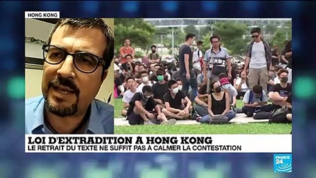 FR NW CLIP HONG KONG CARRIE LAM MANIFESTANTS LOI EXTRADITION ERIC SAUTEDÉ ANALYSTE POLITIQUE