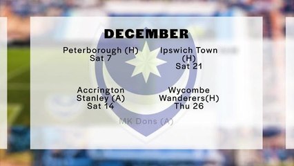 Pompey Fixtures updated video