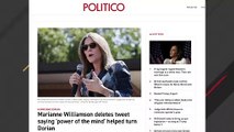 Marianne Williamson Suggested 'Power Of The Mind' Turned Hurricane Dorian Away In Now-Deleted Tweet