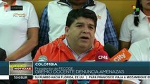 Maestros colombianos denuncian amenazas por parte de paramilitares