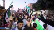مظاهرات في إدلب ضد نظام أسد والجولاني وهيئة تحرير الشام - سوريا