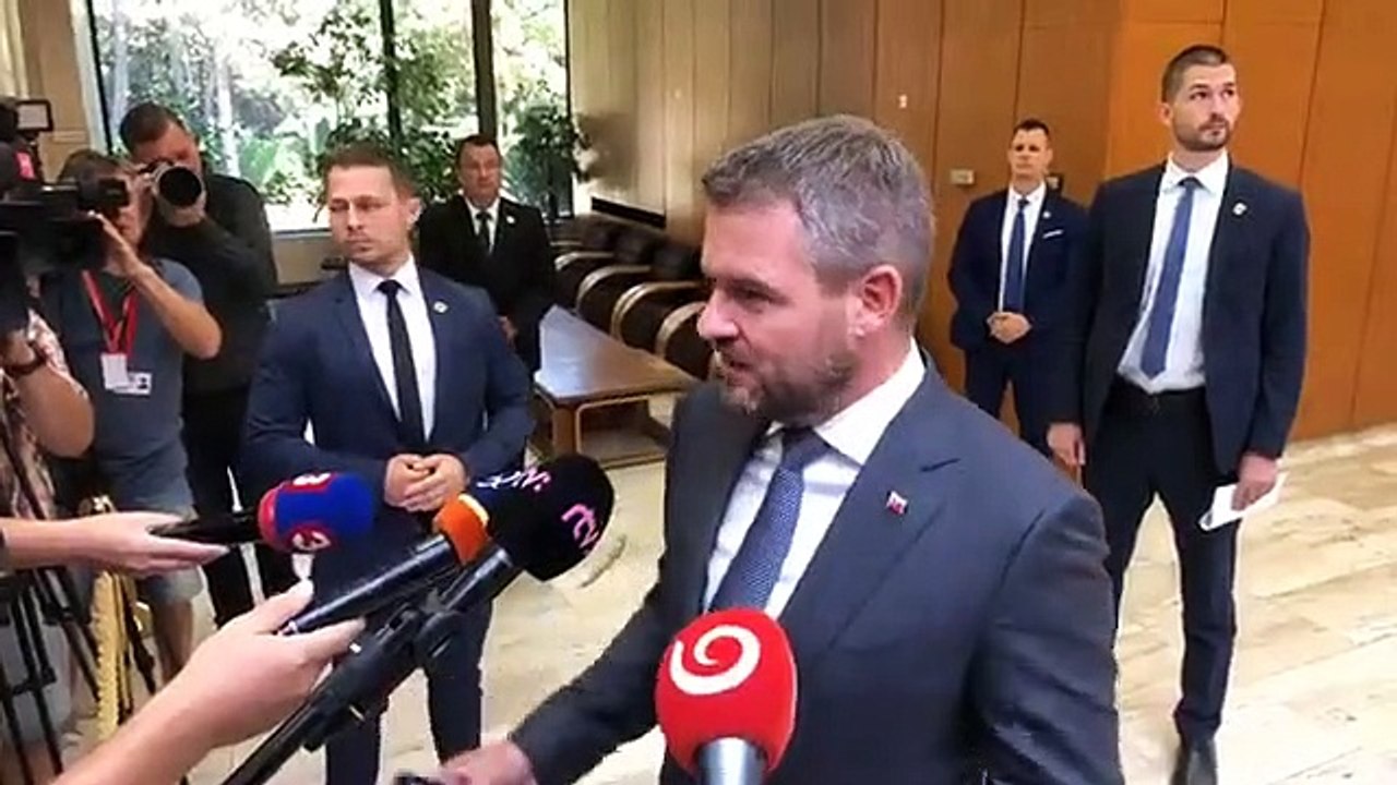 ZÁZNAM: Brífing premiéra P. Pellegriniho