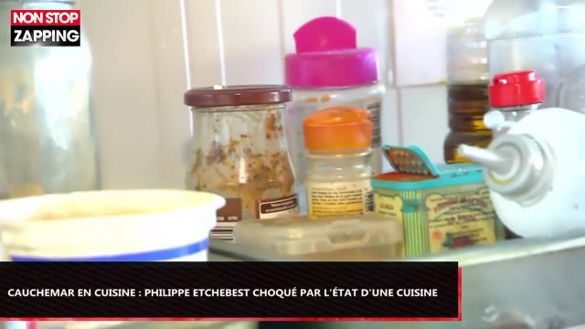 Cauchemar en cuisine : Philippe Etchebest choqué par l'état insalubre d'une cuisine (vidéo)