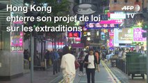 Hong Kong: le retrait du texte arrive 
