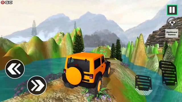 Offroad Driving Simulator 4x4 Jeep Mudding Jeep Wrangler Android Gameplay Video