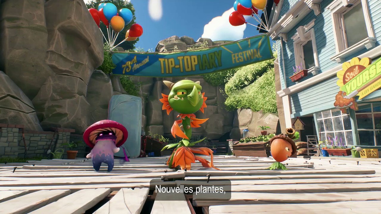 Plants vs. Zombies : La Bataille de Neighborville - Bande-annonce de gameplay