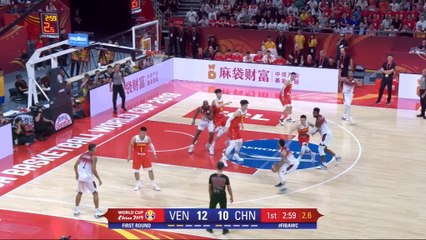 كرة سلّة: كأس العالم 2019: فينزويلا 72-59 الصين