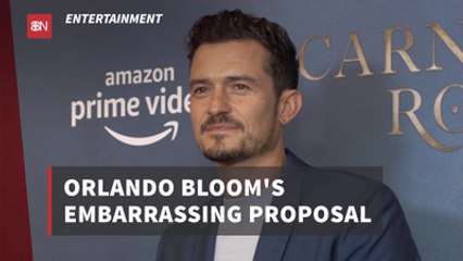 When Orlando Bloom Proposed