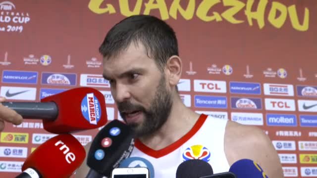 Marc Gasol no está preocupado con el rendimiento de la selección