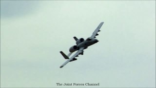 A-10 The Flying Gun In Full Action