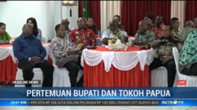 Bupati, Pemuka Agama & Tokoh Adat Papua Gelar Pertemuan