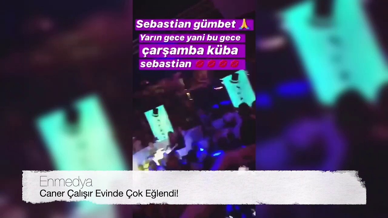 Caner Çalışır Evinde Çok Eğlendi! | Caner Çalışır'ın İnstagram Hikayesi #Enmedya