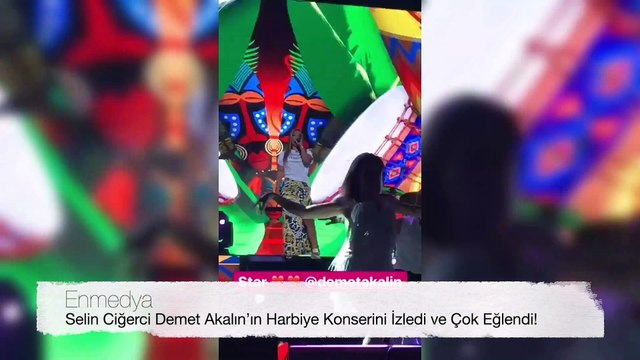 Selin Ciğerci Demet Akalın’ın Harbiye Konserini İzledi ve Çok Eğlendi! | Selin Ciğerci'nin İnstagram Hikayesi #Enmedya