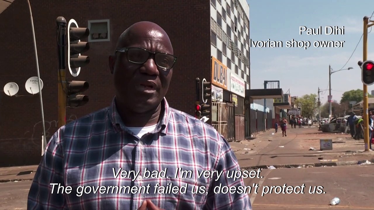 Shopkeepers lose everything to looting in Johannesburg