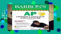[Read] AP Chinese Language and Culture: With Downloadable Audio (Barron s Test Prep)  For Kindle