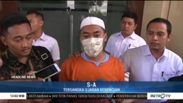 SA Tersangka Ujaran Kebencian di Asrama Papua Minta Maaf