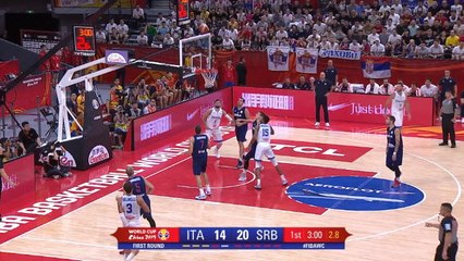 Serbia beat Spain to top Group D