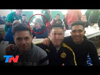 Jugadores de Boca visitaron una cárcel junto a Rafa Di Zeo