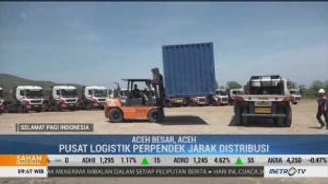 Pusat Logistik Berikat Mulai Dibangun di Kawasan Industri Aceh