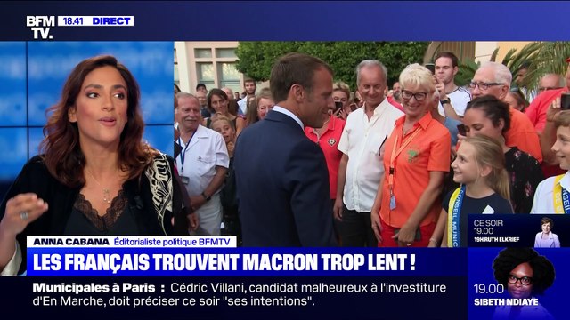 Les Français trouvent Emmanuel Macron trop lent !