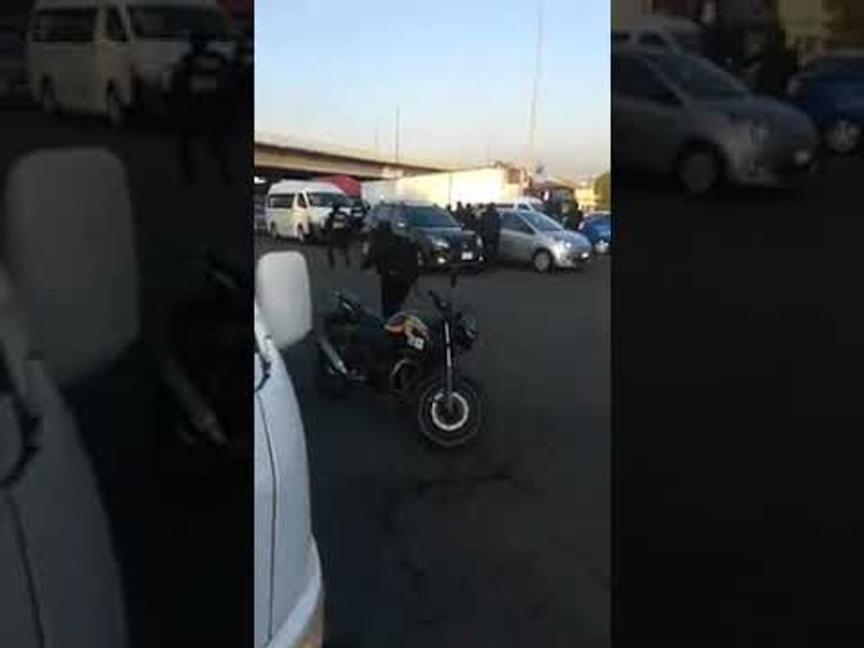 Persecución y balacera en San Juan de Aragón