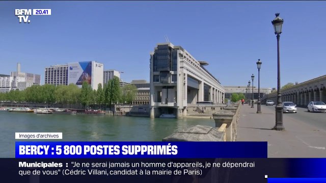 D'ici 2022, Bercy prévoit de supprimer 5800 emplois