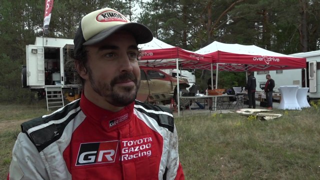 TOYOTA GAZOO Racing Test en Polonia - Entrevista Fernando Alonso