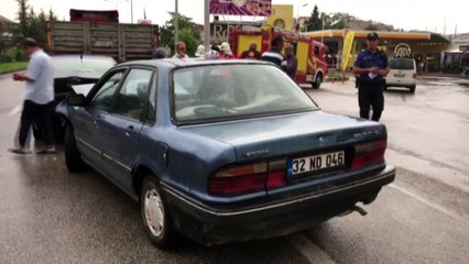 Zincirleme kaza: 1 yaralı - ISPARTA