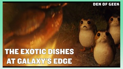 Star Wars: Galaxy's Edge | The Exotic Dishes at Black Spire