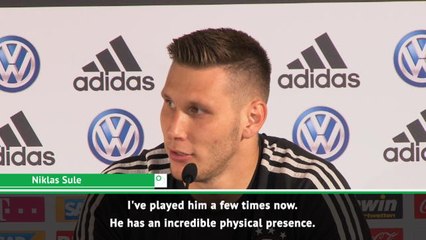 His presence makes the lights go out - Gnabry and Sule on Van Dijk