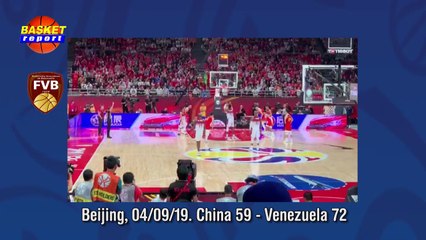 China vs Venezuela Post Juego en  Basket Report 4 de Septiembre