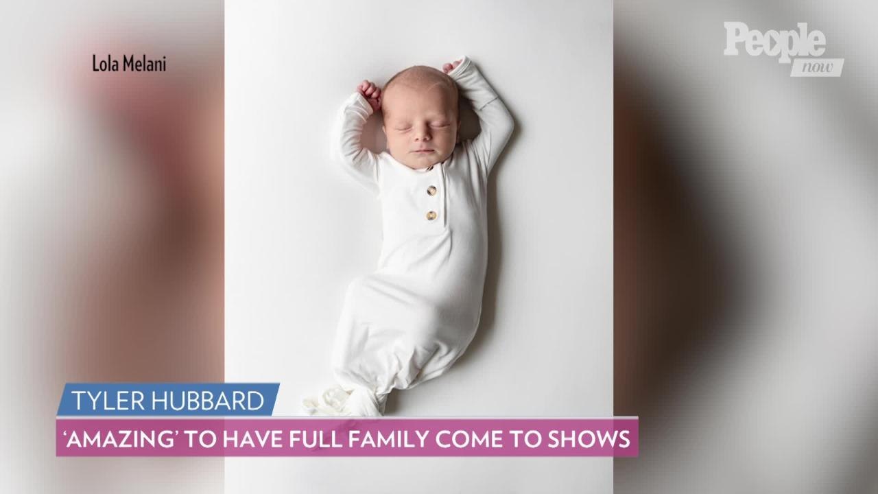 Two Under 2! Tyler Hubbard Shares Adorable Photos with New Baby Luca and Toddler Olivia