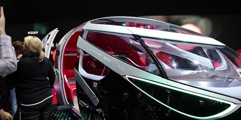 Riding in a Driverless Taxi at CES 2019!