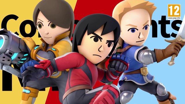 Super Smash Bros. Ultimate – Costumes pour combattants Mii #3 (Nintendo Direct 05/09/2019)