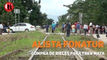 Alista Fonatur compra de rieles para Tren Maya