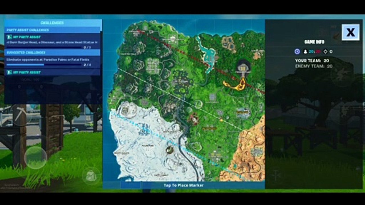 Destroy No Dancing Signs Location Guide - Fortnite Season 10 Week 6 challenge