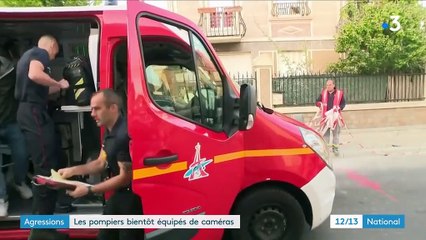 Souvent agressés, des pompiers bientôt équipés de caméras