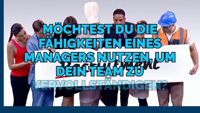 Welche Regeln gelten für die Einstellung guter Manager?