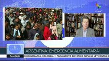 Argentinos se movilizan por una Ley de Emergencia Alimentaria