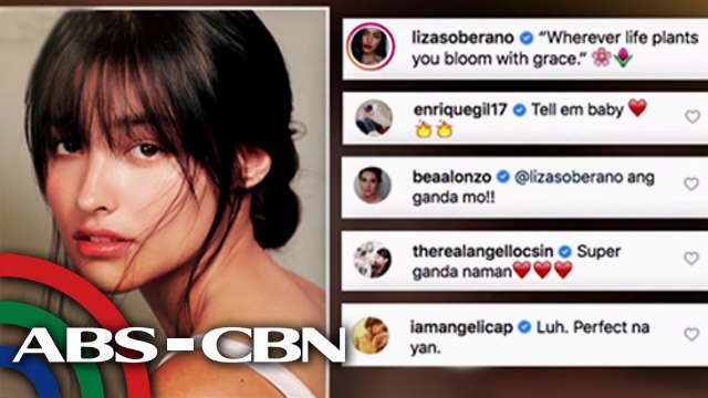 Kapamilya stars, humanga sa ganda ni Liza Soberano | UKG