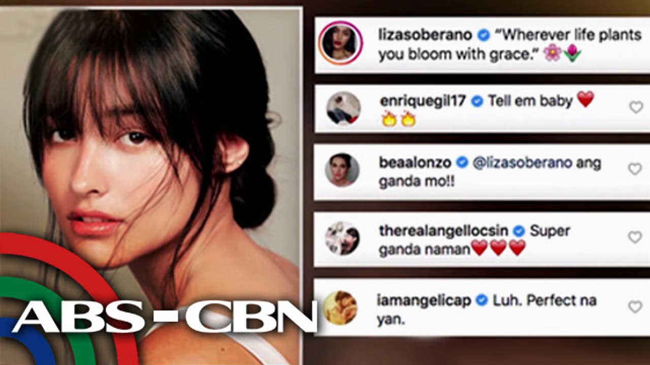 Kapamilya stars, humanga sa ganda ni Liza Soberano | UKG