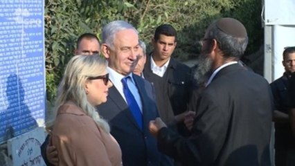 Netanyahu busca el voto colono con una histórica visita a la ciudad de Hebrón