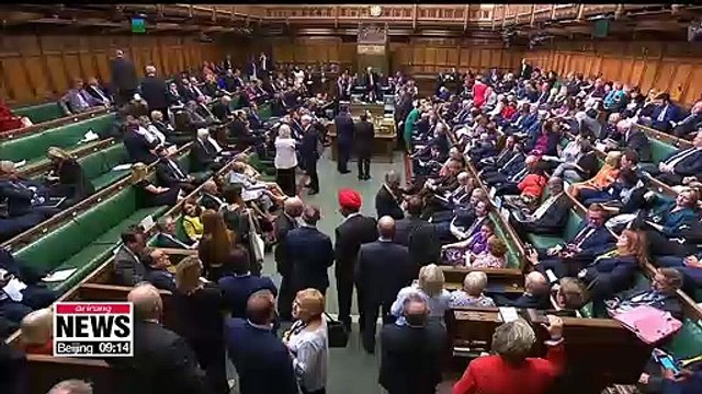 UK MPs back bill to block no-deal Brexit until January 31st