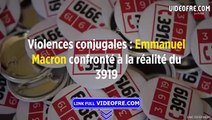 Violences conjugales : Emmanuel Macron confronté à la réalité du 3919 - VIDEOFRE.com