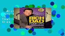 Rich Dad Poor Dad: What the Rich Teach Their Kids About Money That the Poor and Middle Class Do