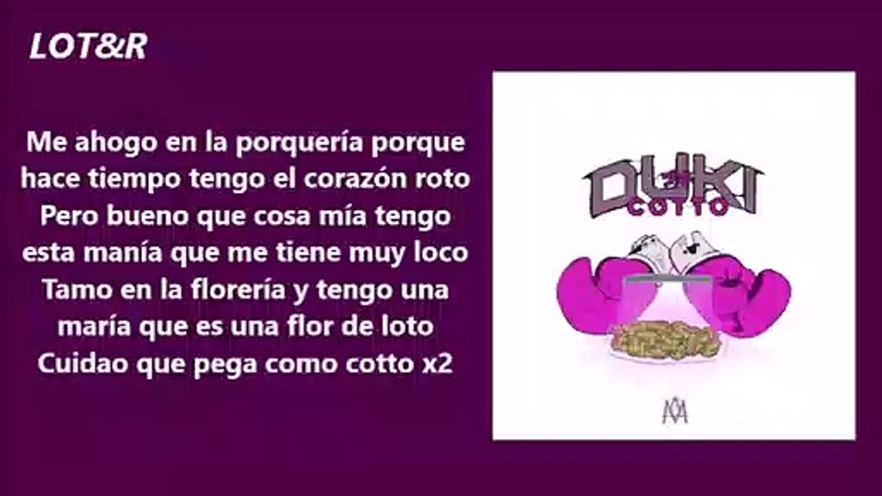 Duki_Hello_Cotto_letra_