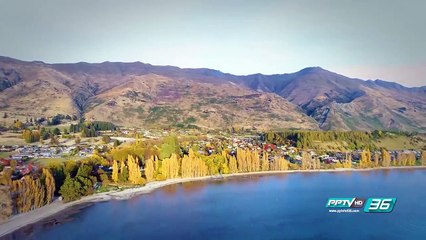 วานากะ.. ความงามแห่งสีสันของใบไม้เปลี่ยนสี - Bird’s eye view (1/3)