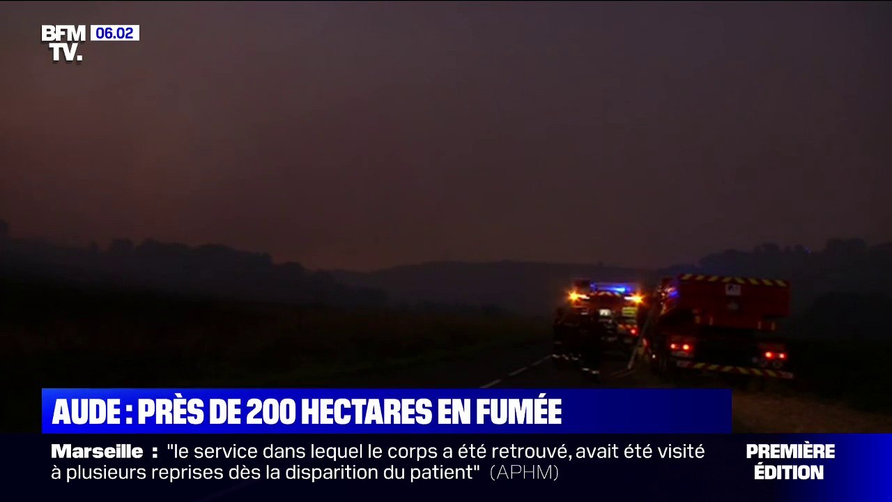 Incendie dans l'Aude: près de 200 hectares sont partis en fumée à Conques-sur-Orbiel