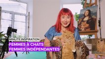 Minute inspiration : « femme à chats » et féministe