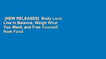 [NEW RELEASES]  Body Love: Live in Balance, Weigh What You Want, and Free Yourself from Food